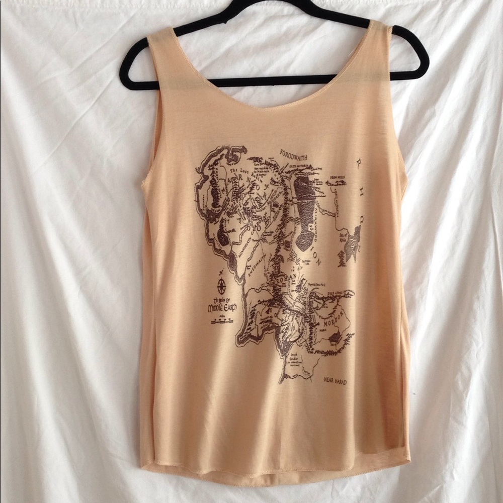 Lord of the Rings handmade tank top